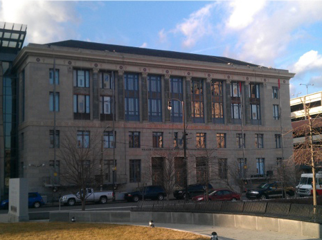3M Window Films were installed by Sun Control Plus at the William J. Nealon Federal Building and United States Courthouse