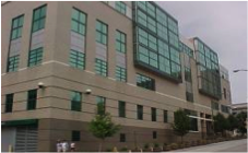 traditional office building with energy conservation window films
